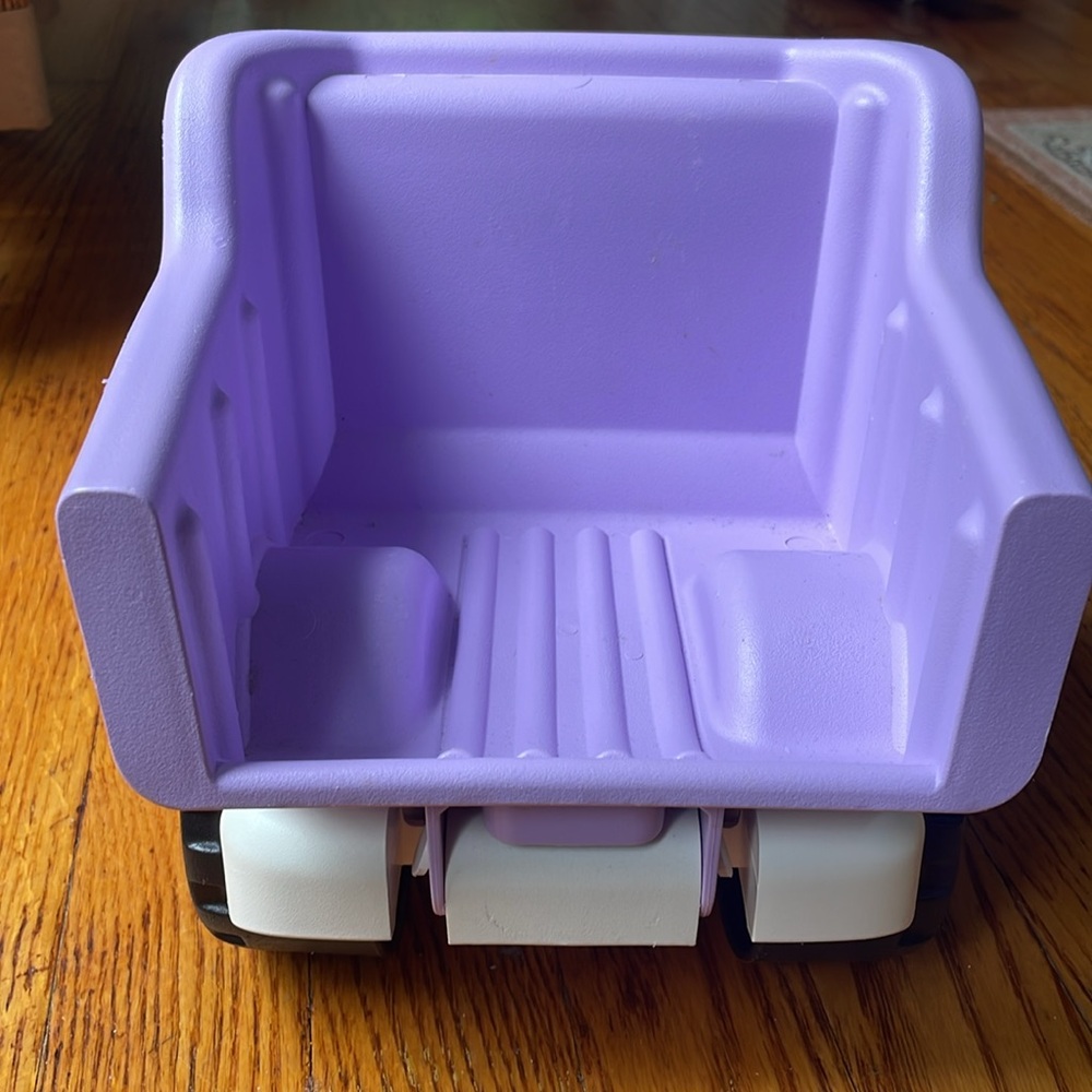 Green Toys Pink/Purple Dump Truck - Picture 4 of 10